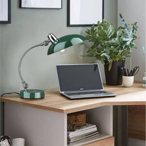 Adjustable Retro Table Lamp w/ Phone Wireless Charger